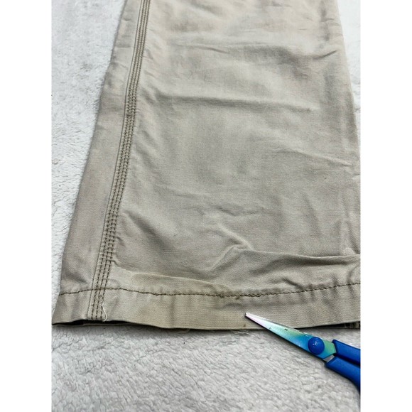 Carhartt Relaxed Fit Men's Size 38x33 Canvas Biege Tan Cargo Pants 100272-232 - Picture 9 of 12
